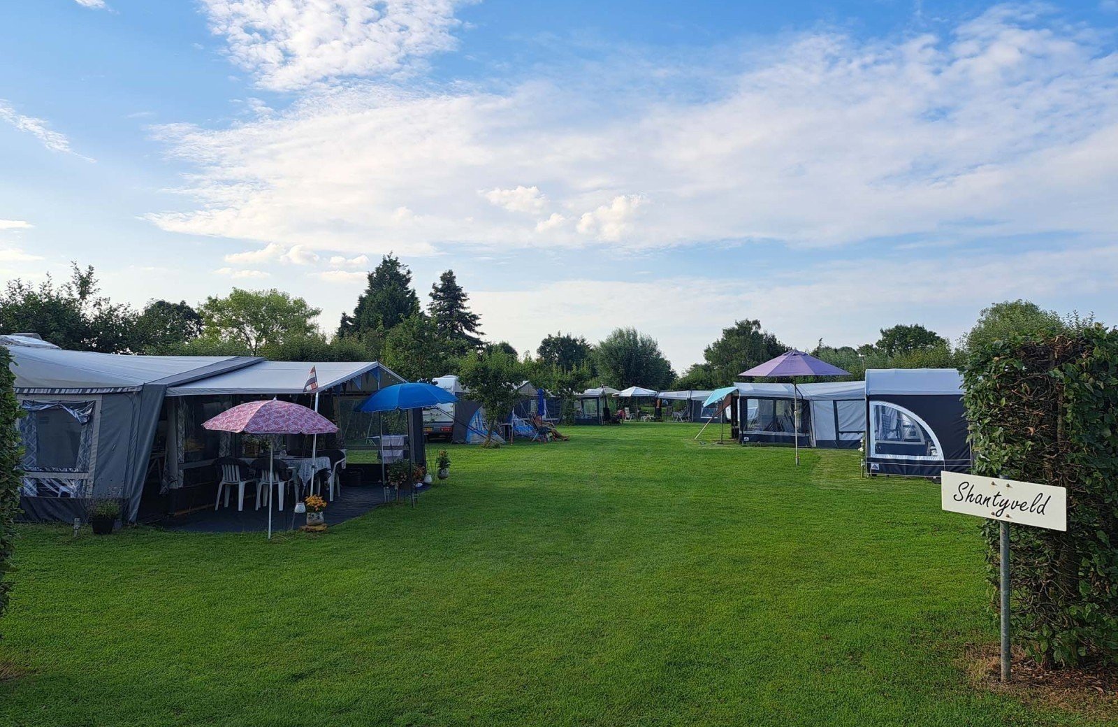 Kamperen op camping bij Lienden