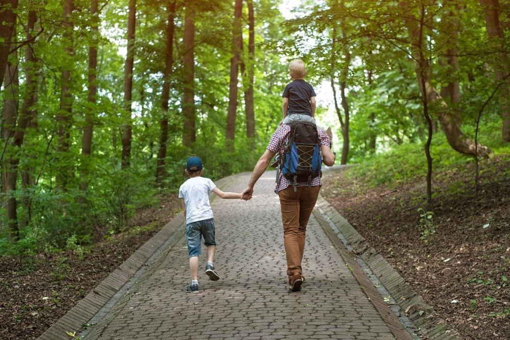 Wandelen in de natuur
